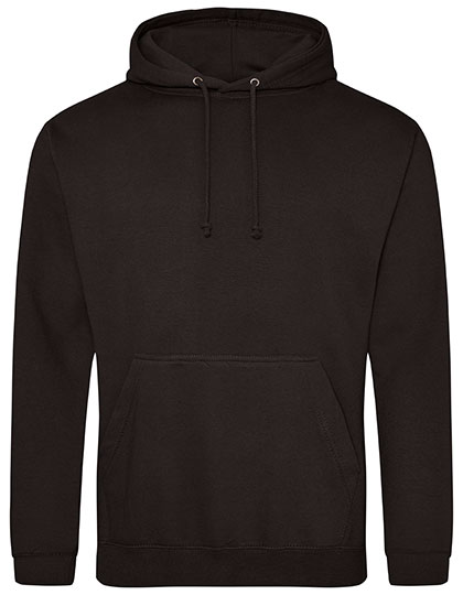 College Hoodie in jet black
