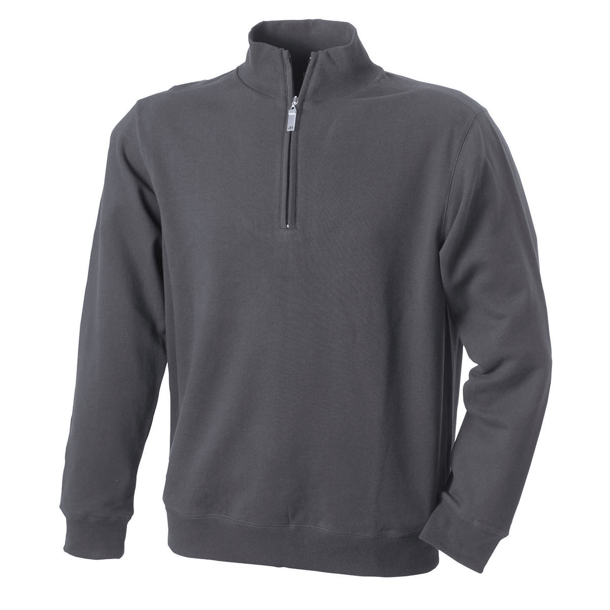 Round Neck Zip Sweat
