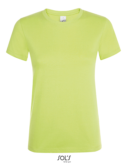 Ladies Regent T-Shirt 150 in apple green
