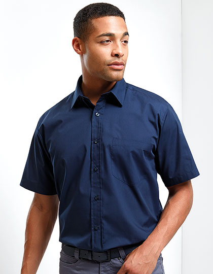 Men´s Poplin Short Sleeve Shirt