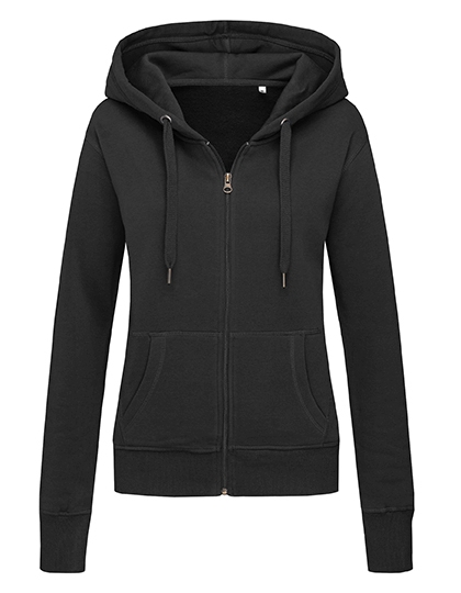 Sweat Jacket Select Women in black opal